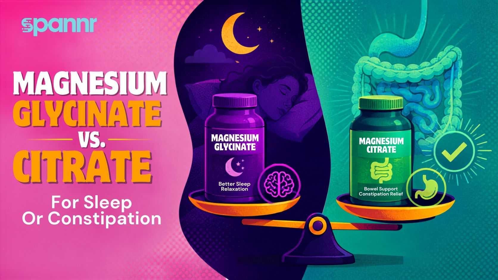 Magnesium Glycinate vs. Citrate: For Sleep Or Constipation