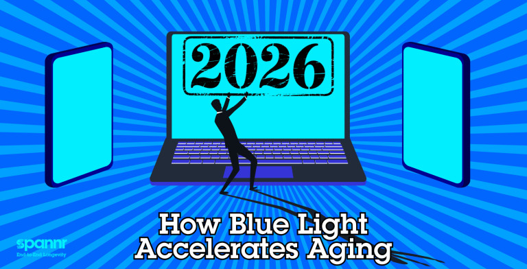 How Blue Light Accelerates Aging (And What You Can Do About It)